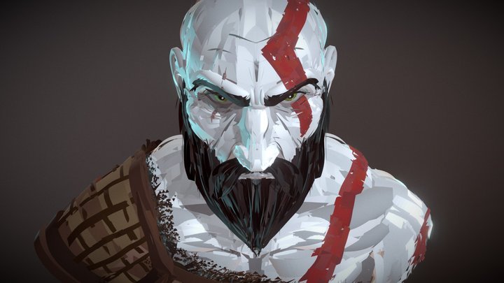 CoolPaintr VR - Kratos 3D Model