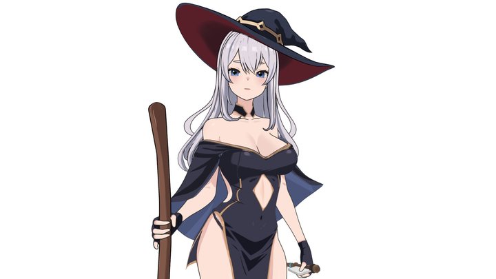 Nami ( witch ) 3D Model