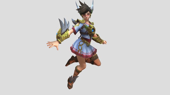 Tracer Myth Base - HotS 3D Model