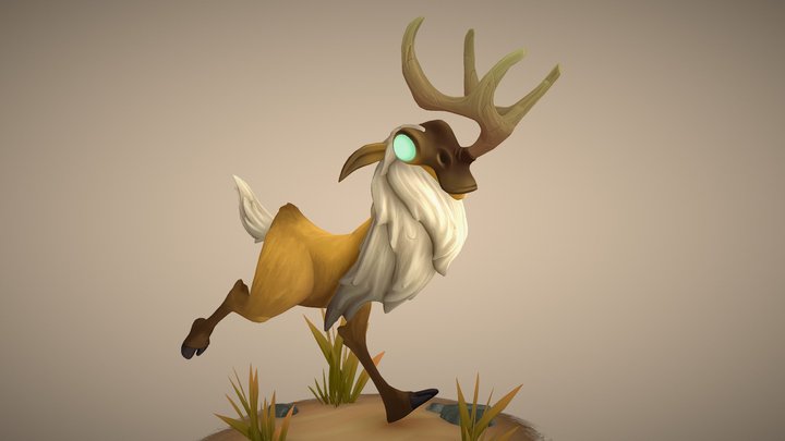 Simple Creature - Duckdeer 3D Model