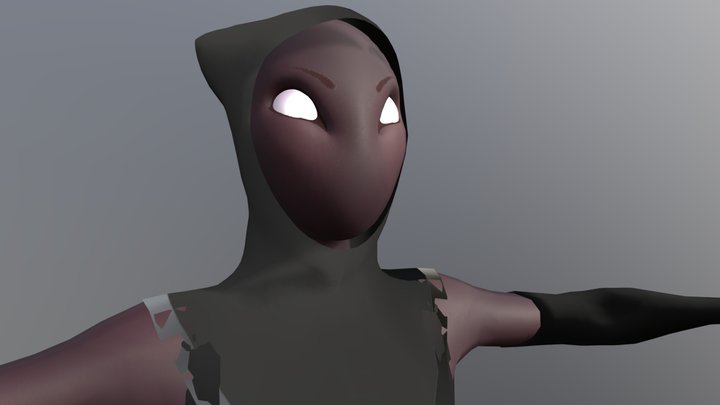 Femboy traveler 3D Model