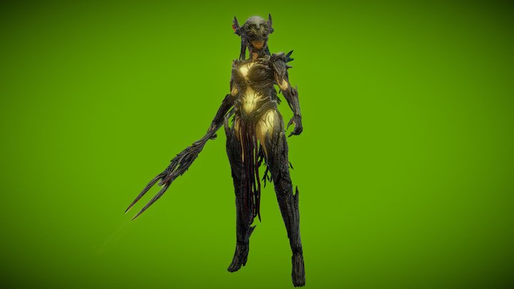 Swamp elf 3D Model