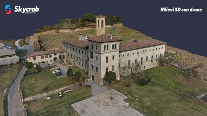 Monastero di Astino - Valle d'Astino (BG) 3D Model