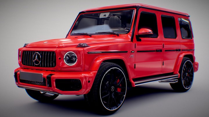 Mersedes-Benz G63 AMG 3D Model