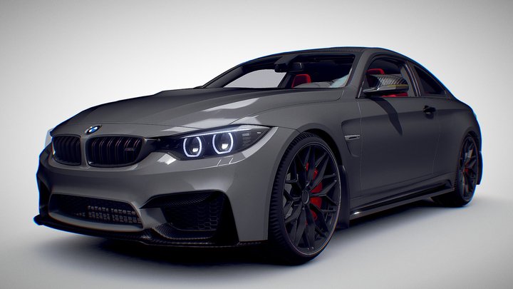 BMW M4 f82 3D Model