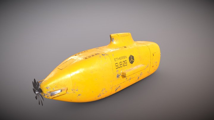 Submarine 3D Model