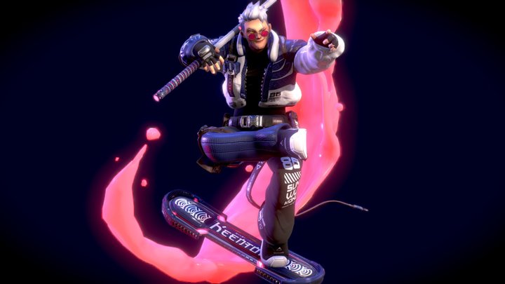 SUN WUKONG THE MONKEY KING - Cyberpunk Version 3D Model