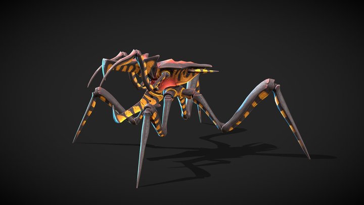 Starship Troopers: Arachnid Warrior 3D Model