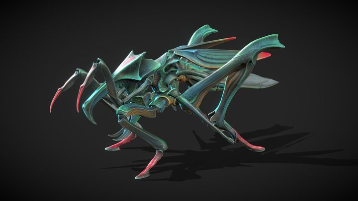 Starship Troopers: Arachnid Hopper 3D Model