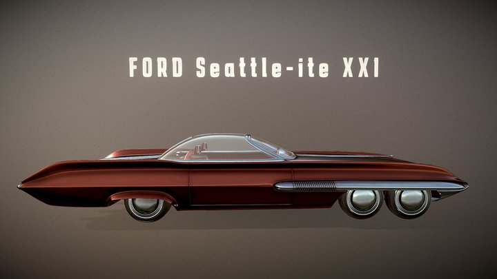 Ford Seattle-ite XXI 3D Model