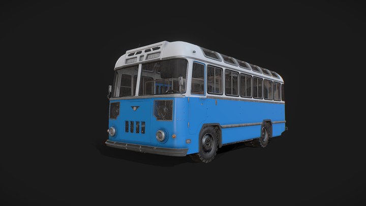 PAZ-652 3D Model