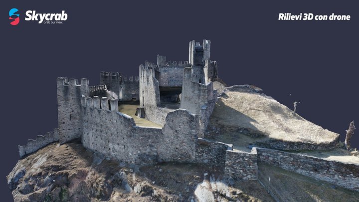 Castello Visconti Venosta - Grosio (SO) 3D Model