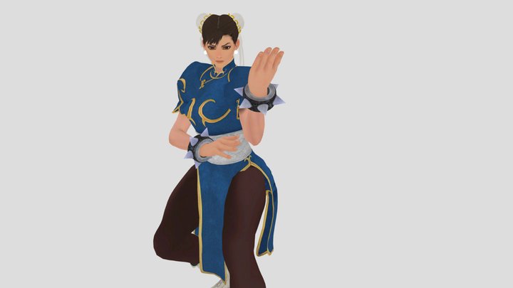 Chun-Li - Marvel Vs Capcom Infinite 3D Model