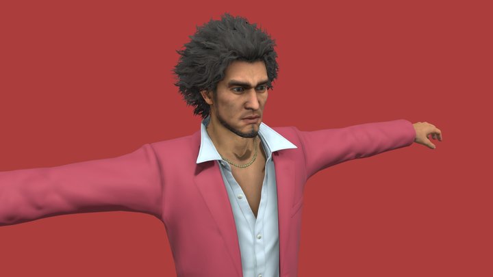 yakuza like a dragon - Ichiban 3D Model